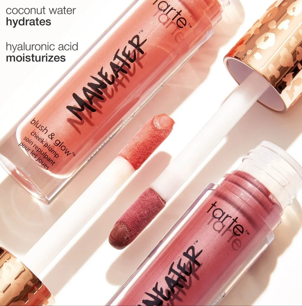 Strawberry Tarte Maneater Blush & Glow Cheek Plump Brand New In Box Full Size